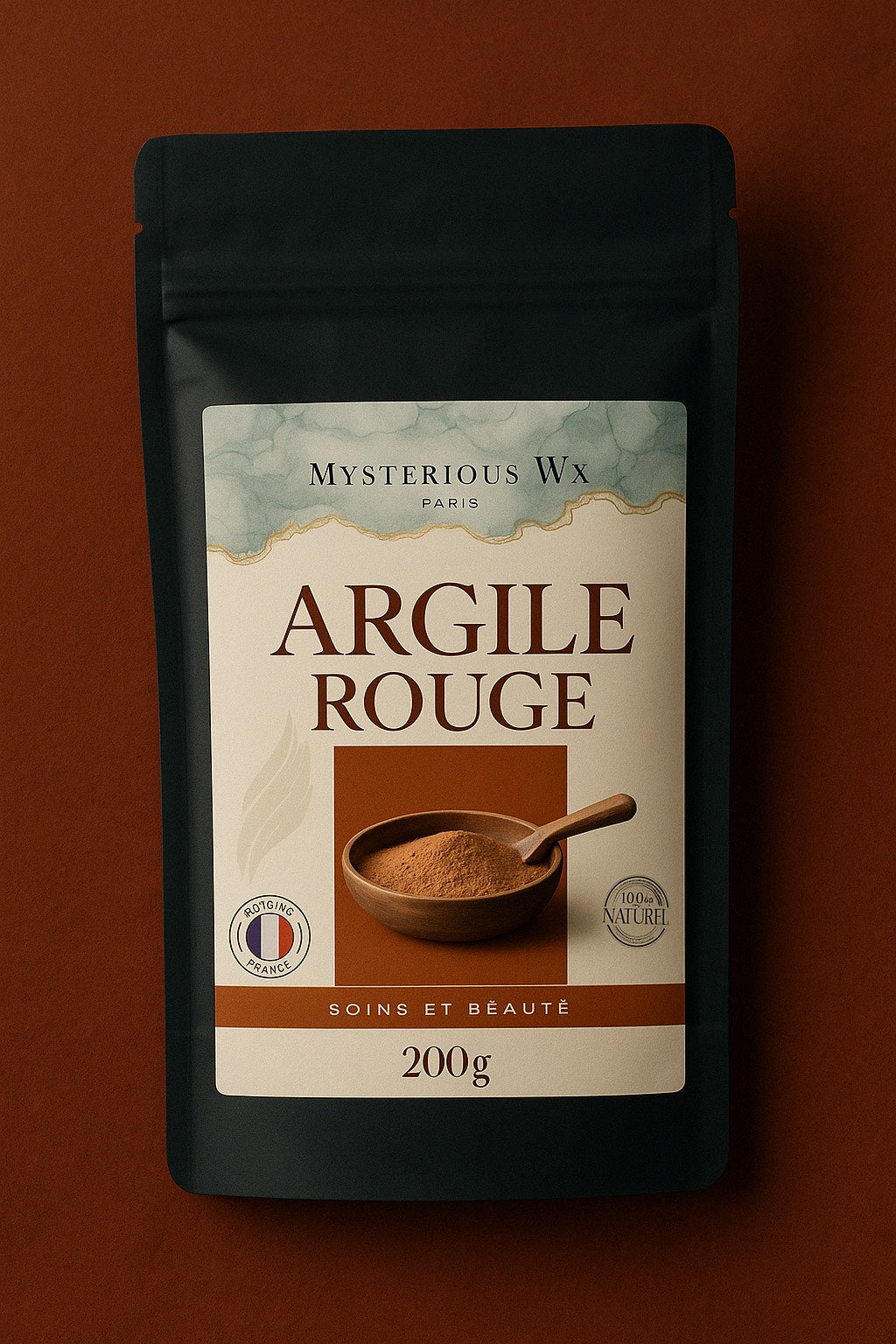 Argile Rouge Naturelle 200 g