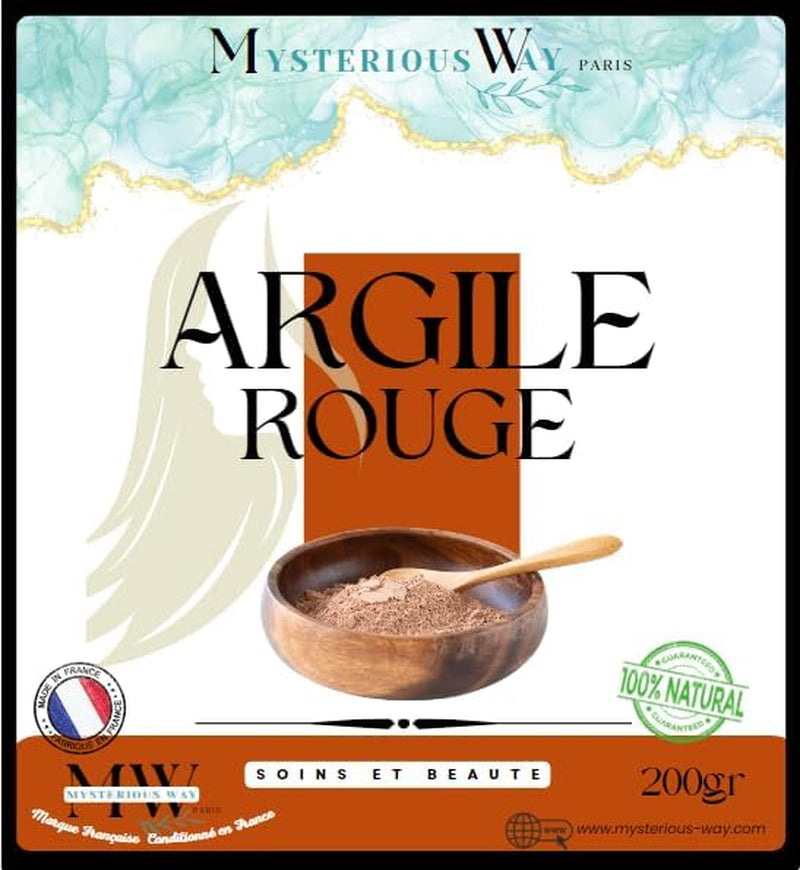 Argile Rouge Naturelle 200 g